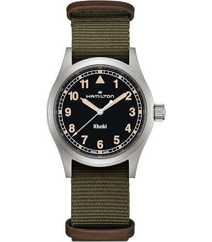 Amazon.com: Hamilton Khaki Field Mechanical Men's Watch, 38mm
